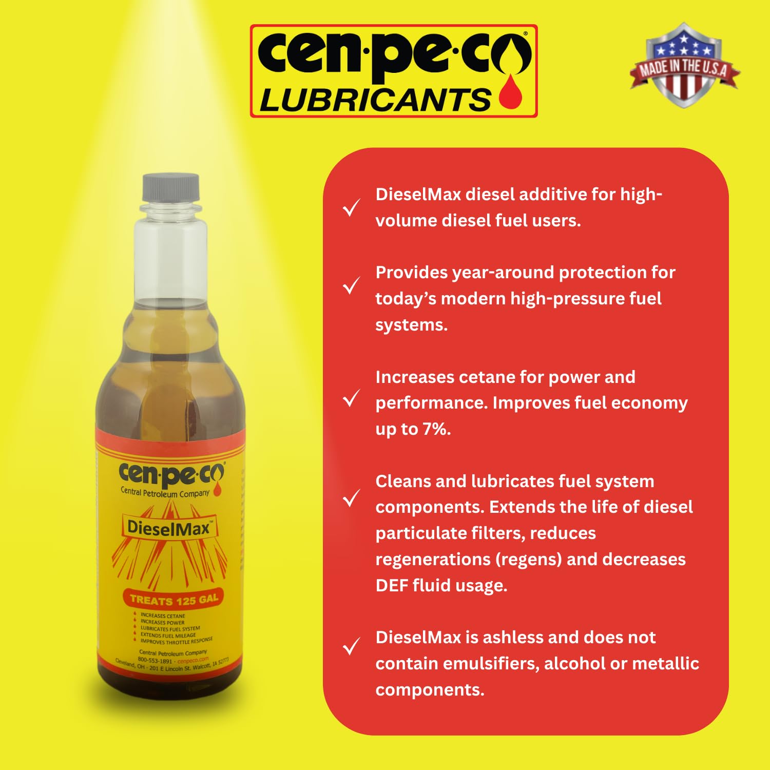 Amazon.com: Cen-Pe-Co DieselMax Fuel Treatment | Fuel System Amazon.com: Cen-Pe-Co DieselMax Fuel Treatment | Fuel System